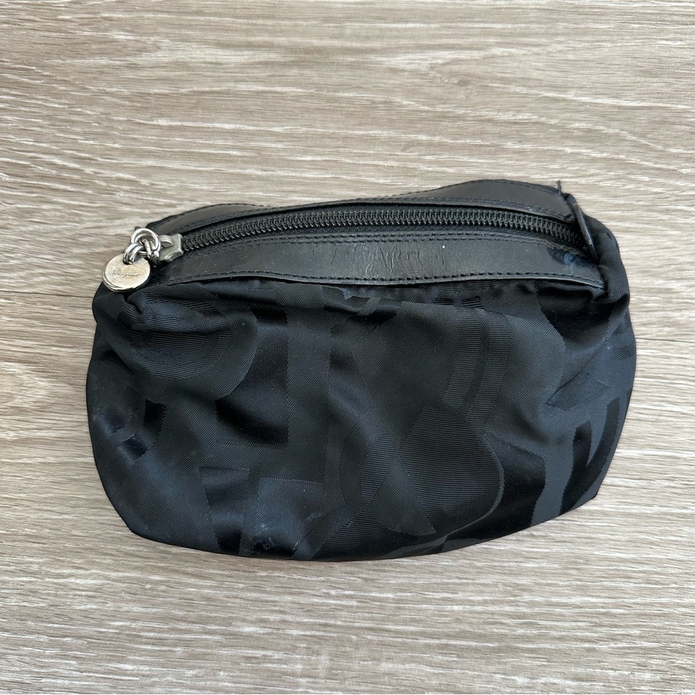 Salvatore Ferragamo Small Black Cosmetic Case